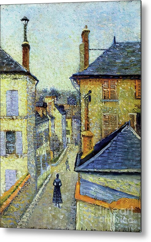Cc0 Metal Print featuring the photograph Rue des Etuves by Leo Marie Gausson by Jack Torcello