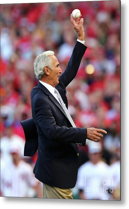 Great American Ball Park Metal Print featuring the photograph Sandy Koufax by Elsa