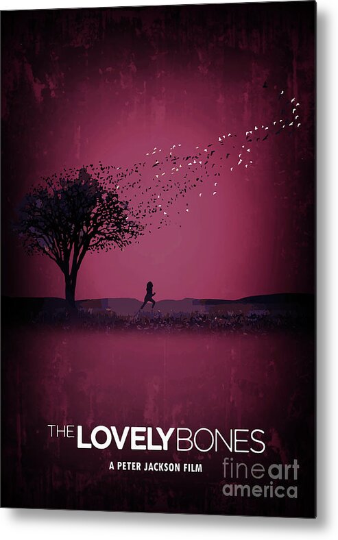 Movie Poster Metal Print featuring the digital art The Lovely Bones by Bo Kev