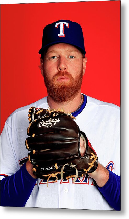 Media Day Metal Print featuring the photograph Tommy Hanson by Jamie Squire