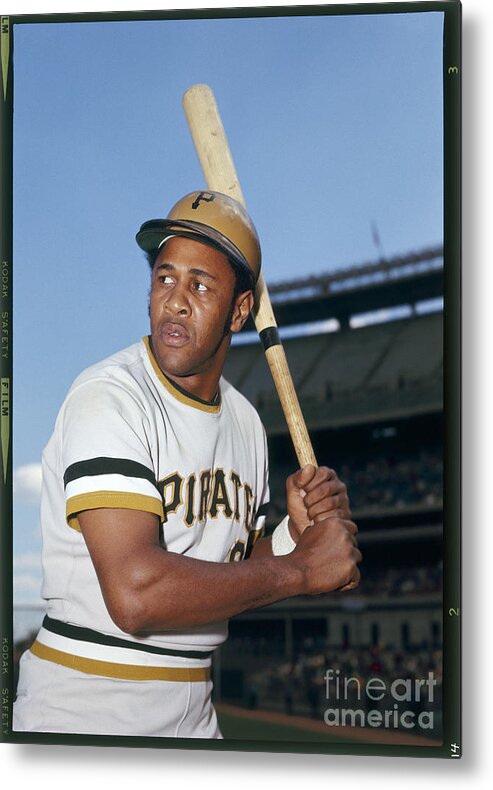 Sports Bat Metal Print featuring the photograph Willie Stargell by Louis Requena