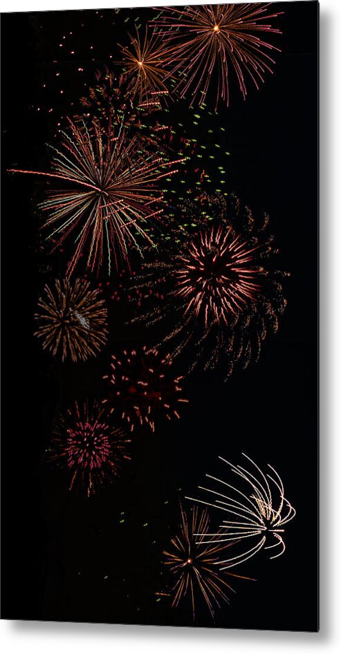 Gregscott Metal Print featuring the photograph Fireworks - Phone Case Design by Gregory Scott
