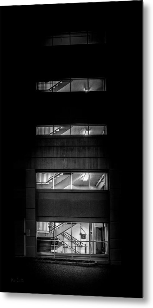 Night Metal Print featuring the photograph Outside Looking In by Bob Orsillo