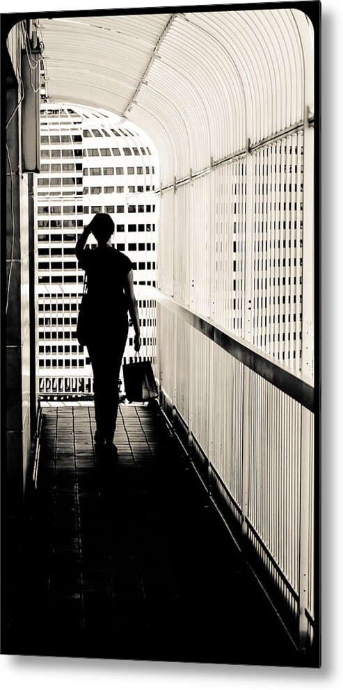 Smith Tower Metal Print featuring the photograph Smith Tower View by Ronda Broatch