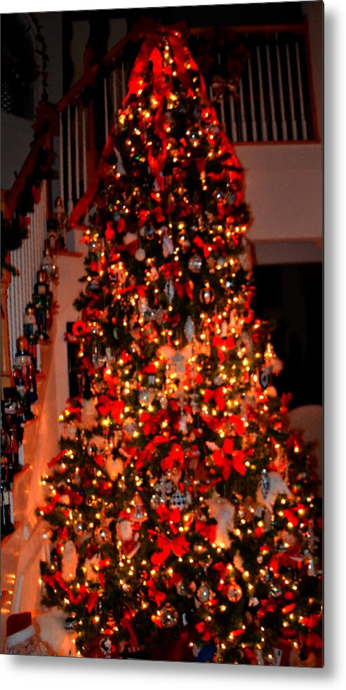 Christmas Metal Print featuring the photograph Christmas In Georgia.... by Tanya Tanski