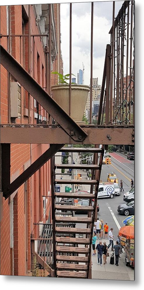 The High Line Metal Print featuring the photograph The High Line 137 #1 by Rob Hans