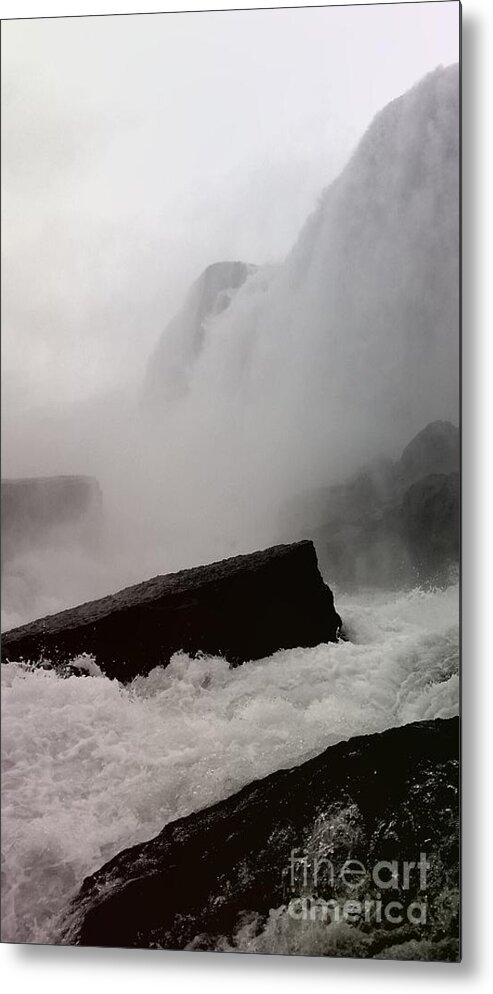 Waterfall Metal Print featuring the photograph Waterfall #1 by Raymond Earley