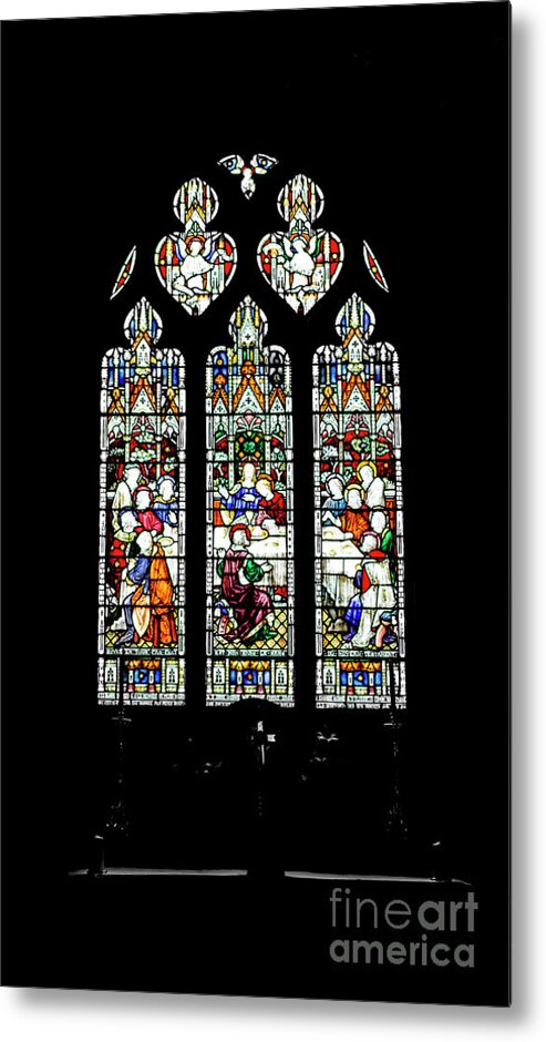 Church Metal Print featuring the photograph Gods Window by Roger Lighterness