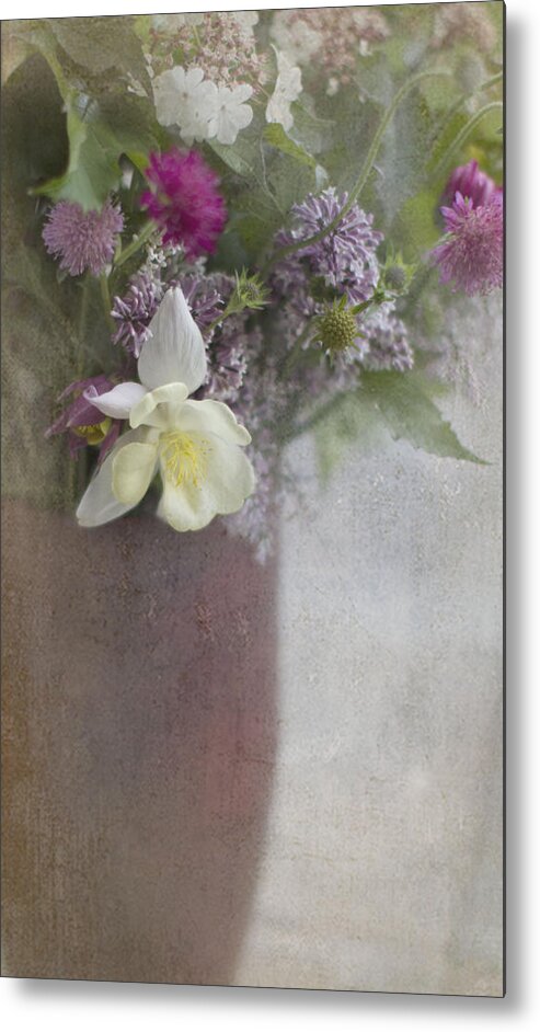 Flowers Metal Print featuring the photograph Inner Glow by Rebecca Cozart