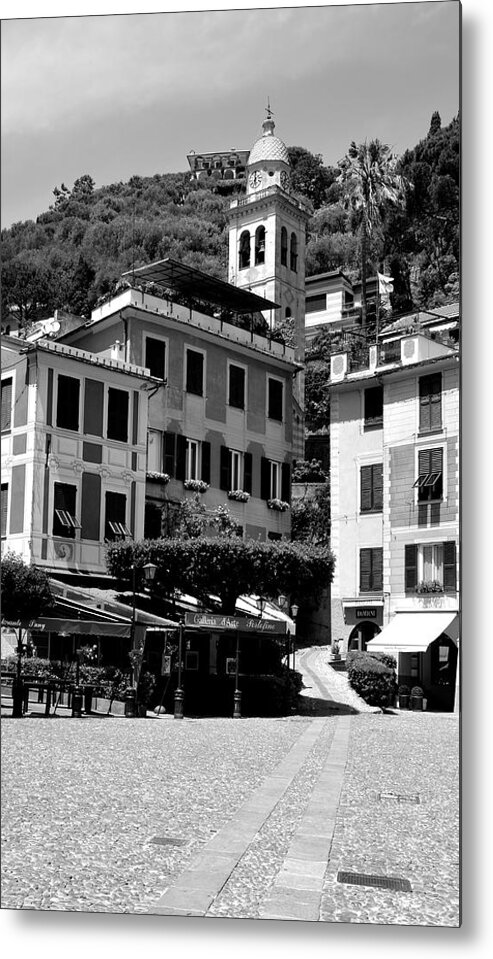 Portofino Metal Print featuring the photograph Italian Riviera by Corinne Rhode