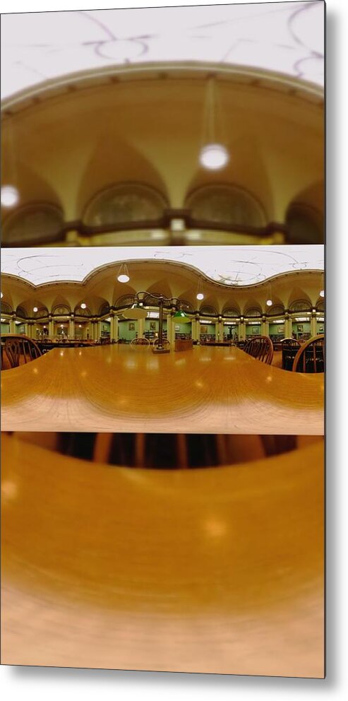 Library Metal Print featuring the photograph Library Time by Britten Adams