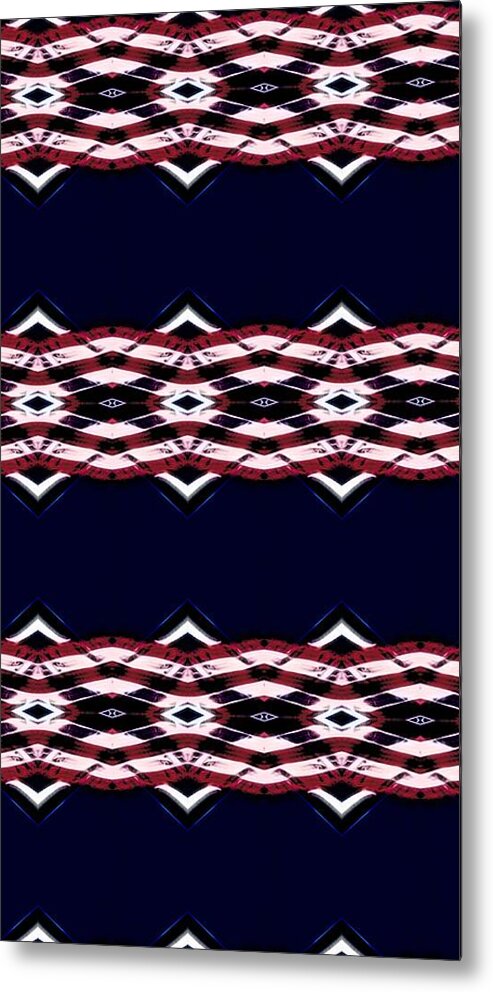 Pattern Metal Print featuring the photograph Pattern 110 by Kristalin Davis by Kristalin Davis