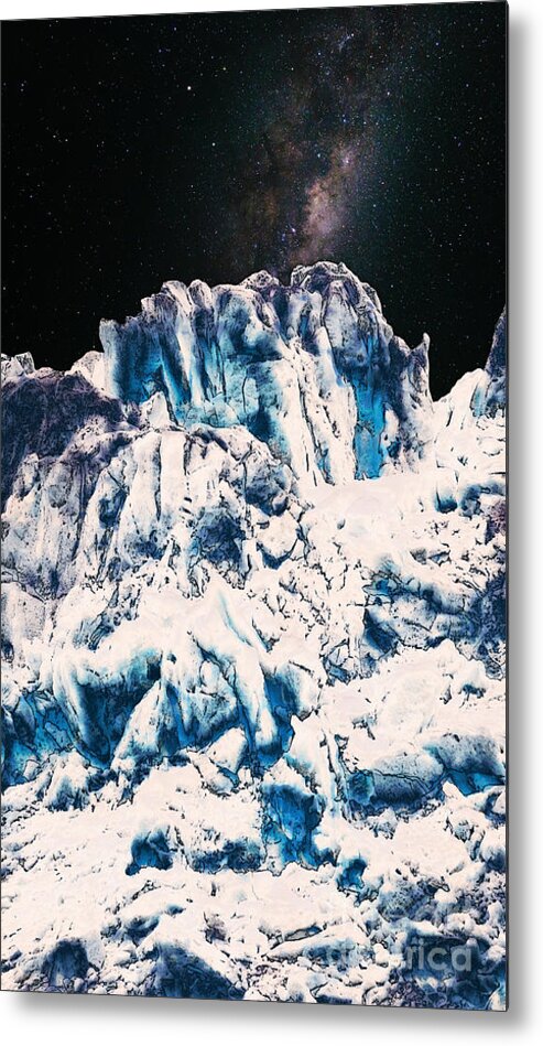 Cosmos Metal Print featuring the digital art Universe In Winter by Phil Perkins