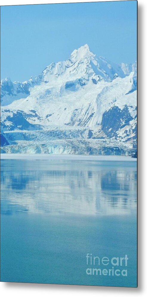 Alaska Metal Print featuring the photograph Majestic Mountain 1-2 by J Doyne Miller