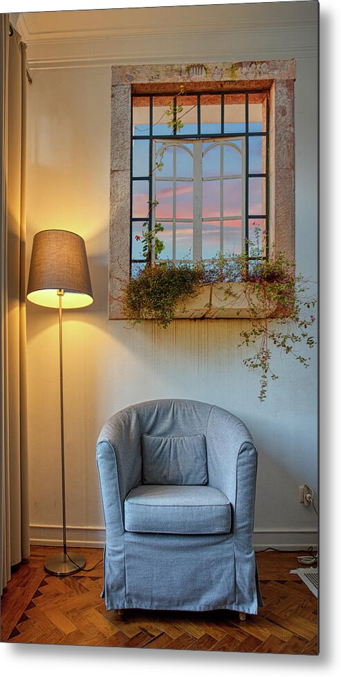 Window Metal Print featuring the photograph The Prison by Micah Offman