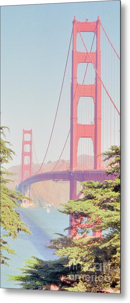 Golden Gate Metal Print featuring the photograph 1930s Golden Gate by Nigel Fletcher-Jones