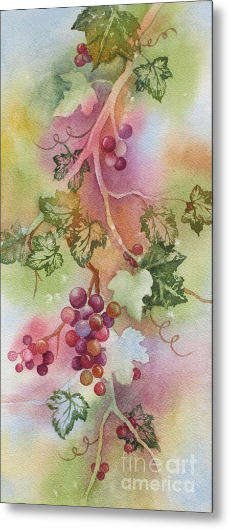 Grapevine Metal Print featuring the painting Grapevine by Deborah Ronglien