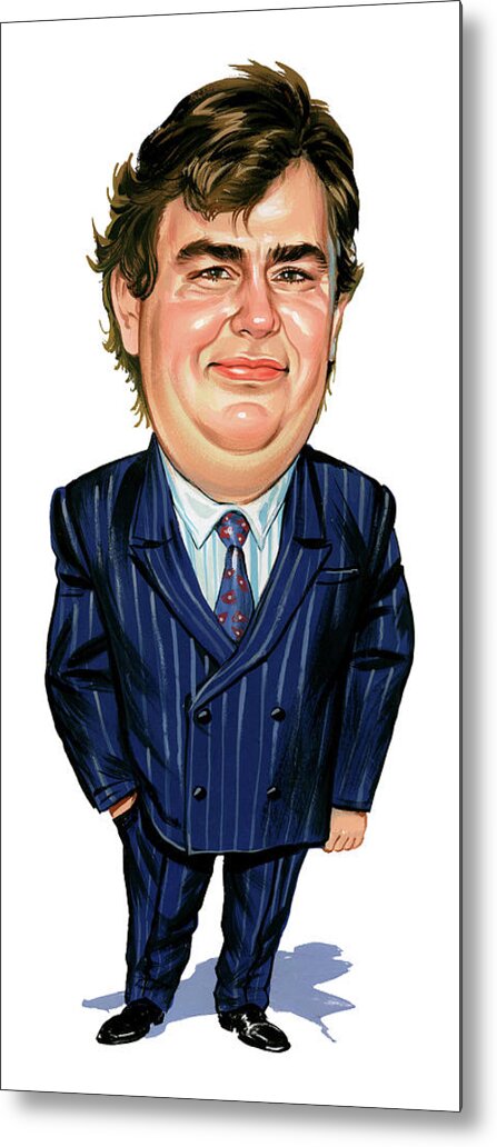 John Candy Metal Print featuring the painting John Candy by Art 