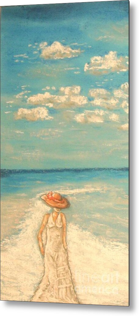 Tropical Metal Print featuring the painting Your Kiss by The Beach Dreamer