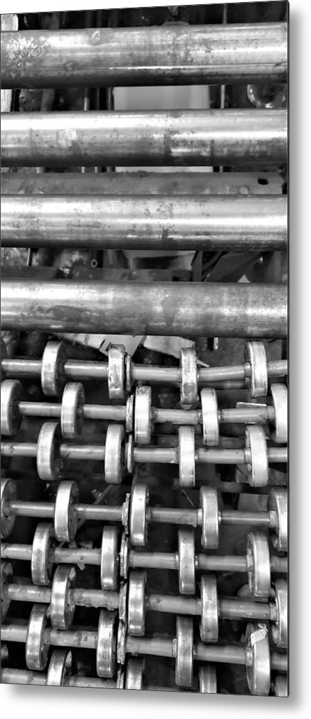 Rollers Metal Print featuring the photograph Rollers 1 by Rob Hans