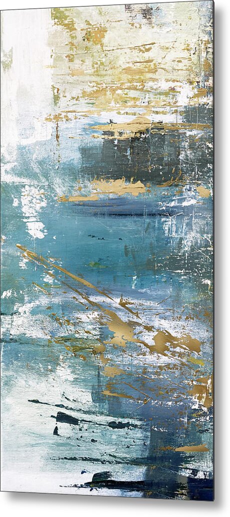 Water Metal Print featuring the painting For This Very Purpose II by Linda Bailey