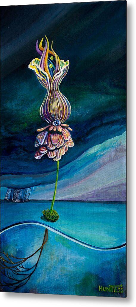 Optimism Metal Print featuring the painting Shine Bright by Mindy Huntress