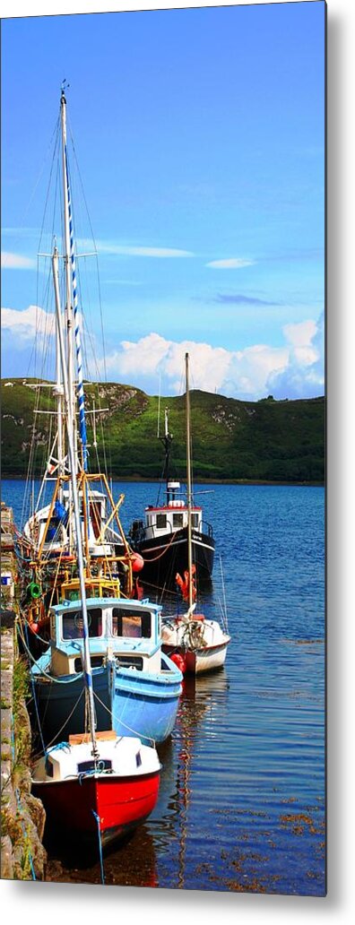 Tall Metal Print featuring the photograph Waiting to Sail by Norma Brock