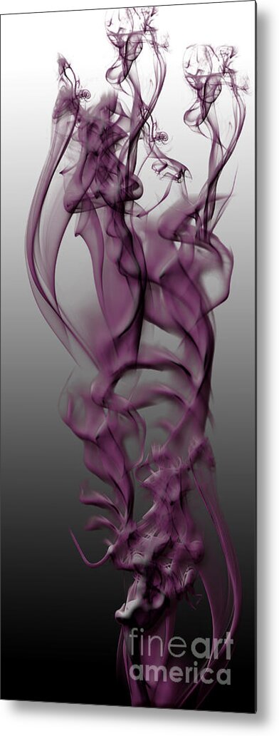 Clay Metal Print featuring the digital art Skeletal Flow by Clayton Bruster