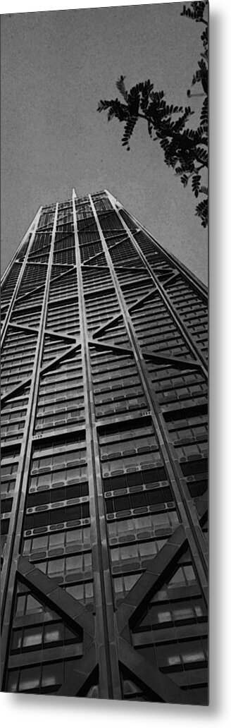 Hancock Metal Print featuring the photograph John Hancock Building by Mary Bedy