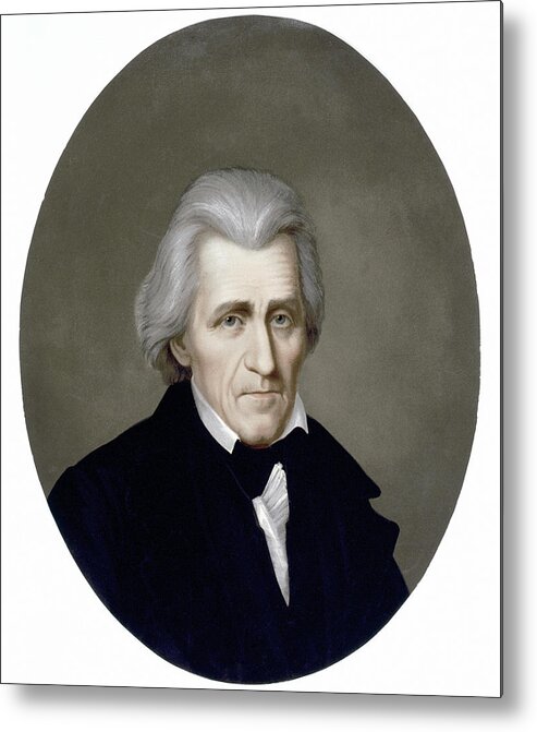 19th Century Metal Print featuring the painting Andrew Jackson (1767-1845) #78 by Granger