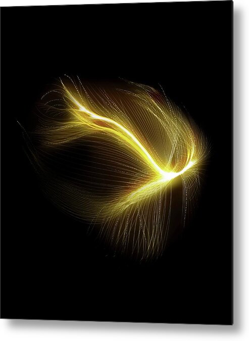 Nobody Metal Print featuring the photograph Laniakea Supercluster by Claus Lunau/science Photo Library