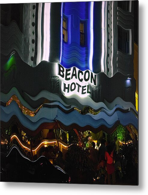 Beacon Hotel Metal Print featuring the photograph The Beacon Hotel by Gary Dean Mercer Clark