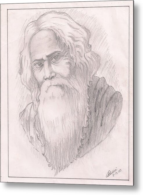 Rabindranath Tagore, 1912 Drawing by William Rothenstein - Fine Art America-saigonsouth.com.vn