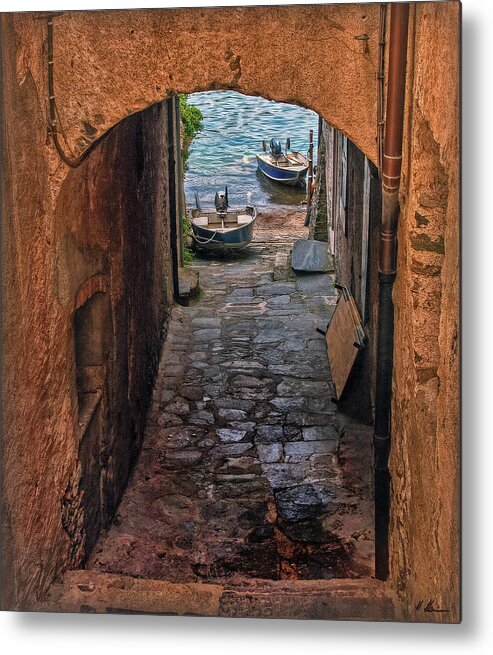 Lake Metal Print featuring the photograph Areaway Alley by Hanny Heim