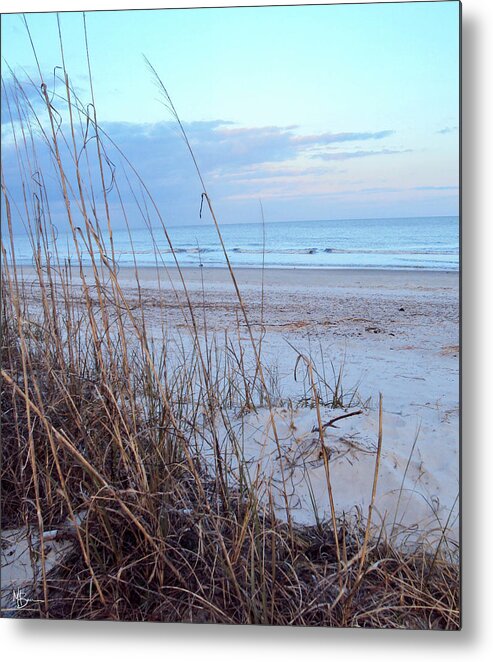 Beach Metal Print featuring the photograph East Coast Morning by Mary Anne Delgado
