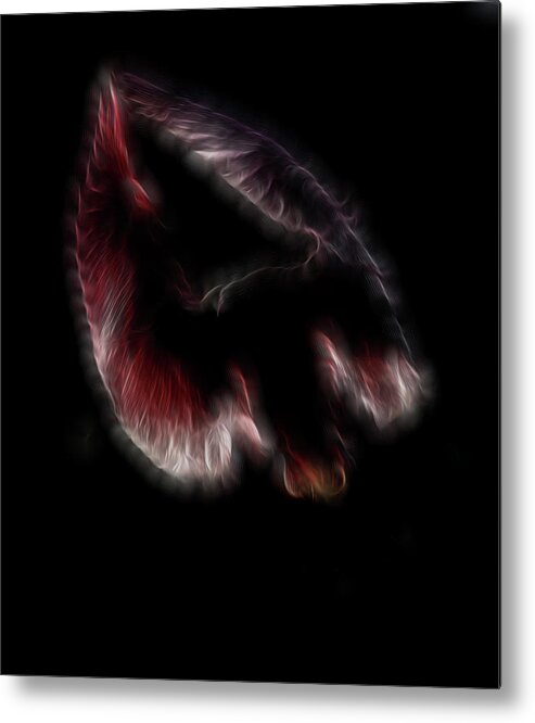 Abstract Metal Print featuring the digital art Peace Surpassing by William Horden