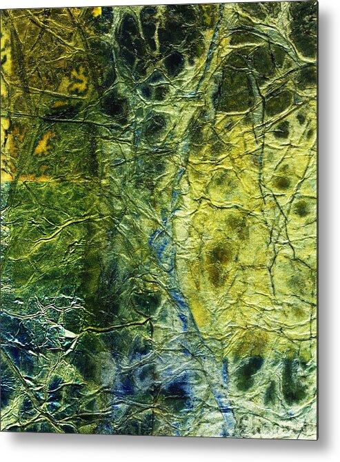Abstract Metal Print featuring the mixed media Rhapsody of Colors 5 by Elisabeth Witte - Printscapes
