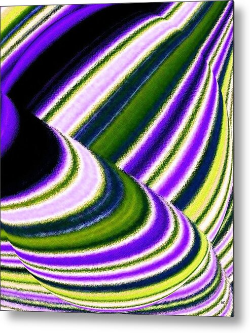 Rhythm Metal Print featuring the digital art Rhythm 5 by Will Borden