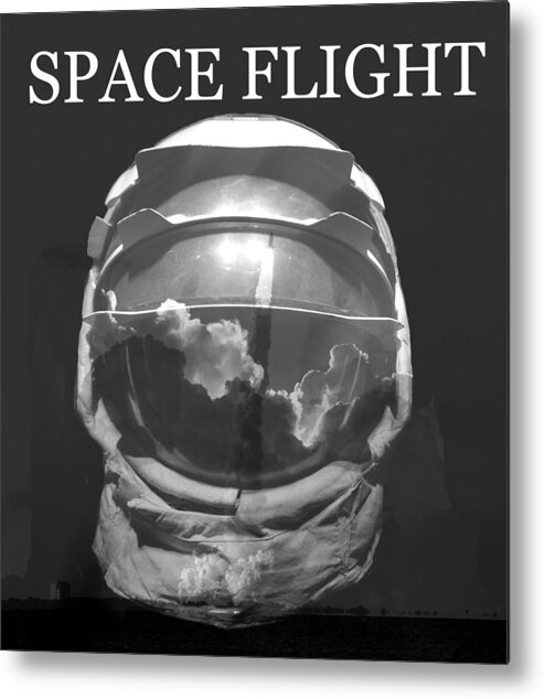 Space Flight Metal Print featuring the photograph Space flight by David Lee Thompson