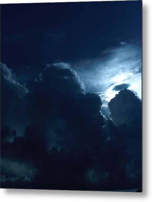 Nature Metal Print featuring the photograph Sun Storm by John Glass