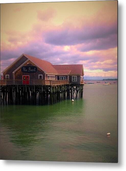 The Pearl Metal Print featuring the photograph the Pearl by Lisa Dunn