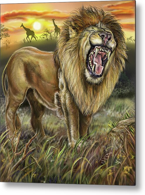 Animalogy Page 14 Metal Print featuring the painting Animalogy Page 14 by Cathy Morrison Illustrates