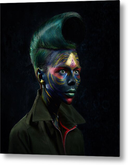 Studio Metal Print featuring the photograph Mod 19 by Ivan Kovalev