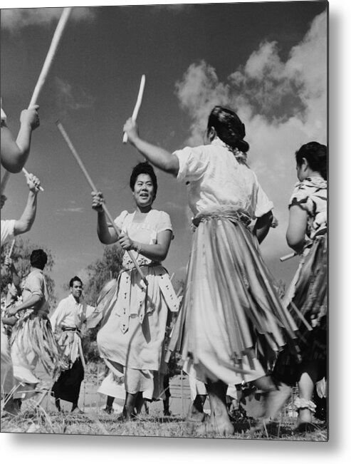 People Metal Print featuring the photograph Tongan Dancers by Thurston Hopkins