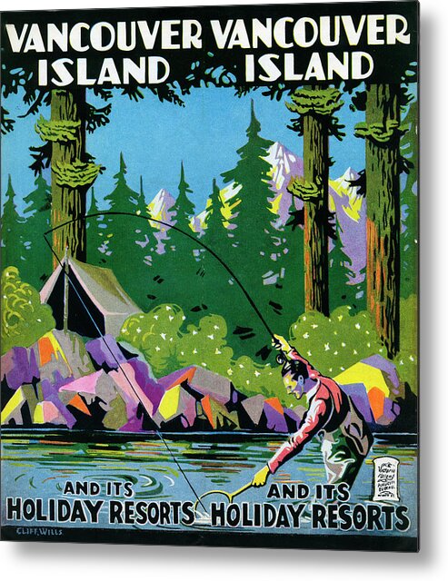 Vancouver Island Metal Print featuring the photograph Vancouver Island And Its Holiday Resorts by Jim Heimann Collection