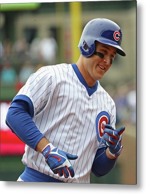 People Metal Print featuring the photograph Anthony Rizzo by Jonathan Daniel