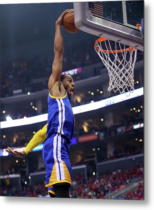 Playoffs Metal Print featuring the photograph Andre Iguodala by Stephen Dunn