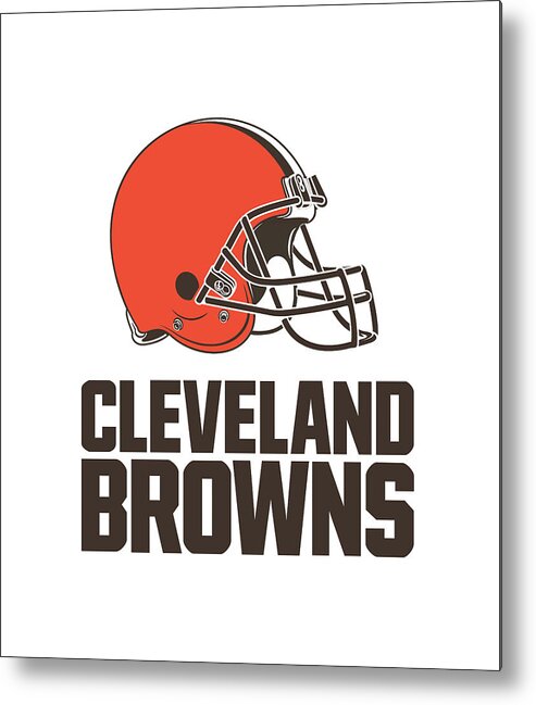 Cleveland Metal Print featuring the digital art Cleveland Browns by Alvin L Mullins