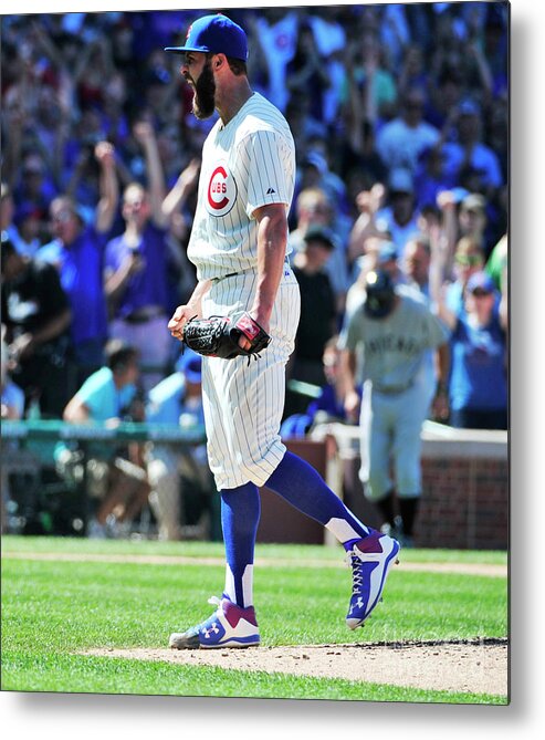 People Metal Print featuring the photograph Jake Arrieta by David Banks