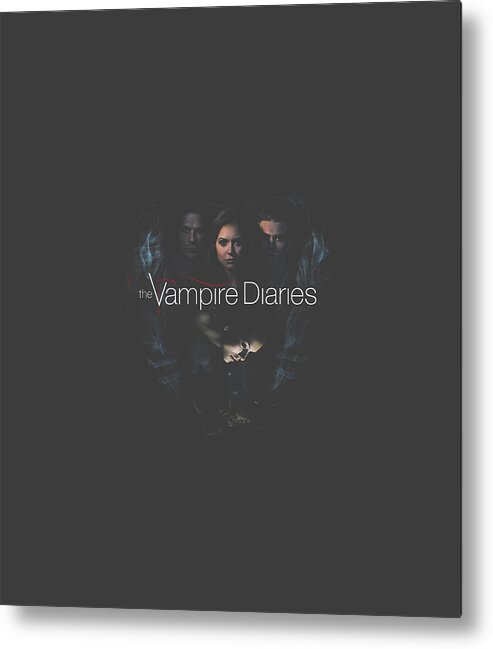 Vampire Diaries Hearts Desire Metal Print featuring the digital art Vampire Diaries Hearts Desire by Saihae Georg